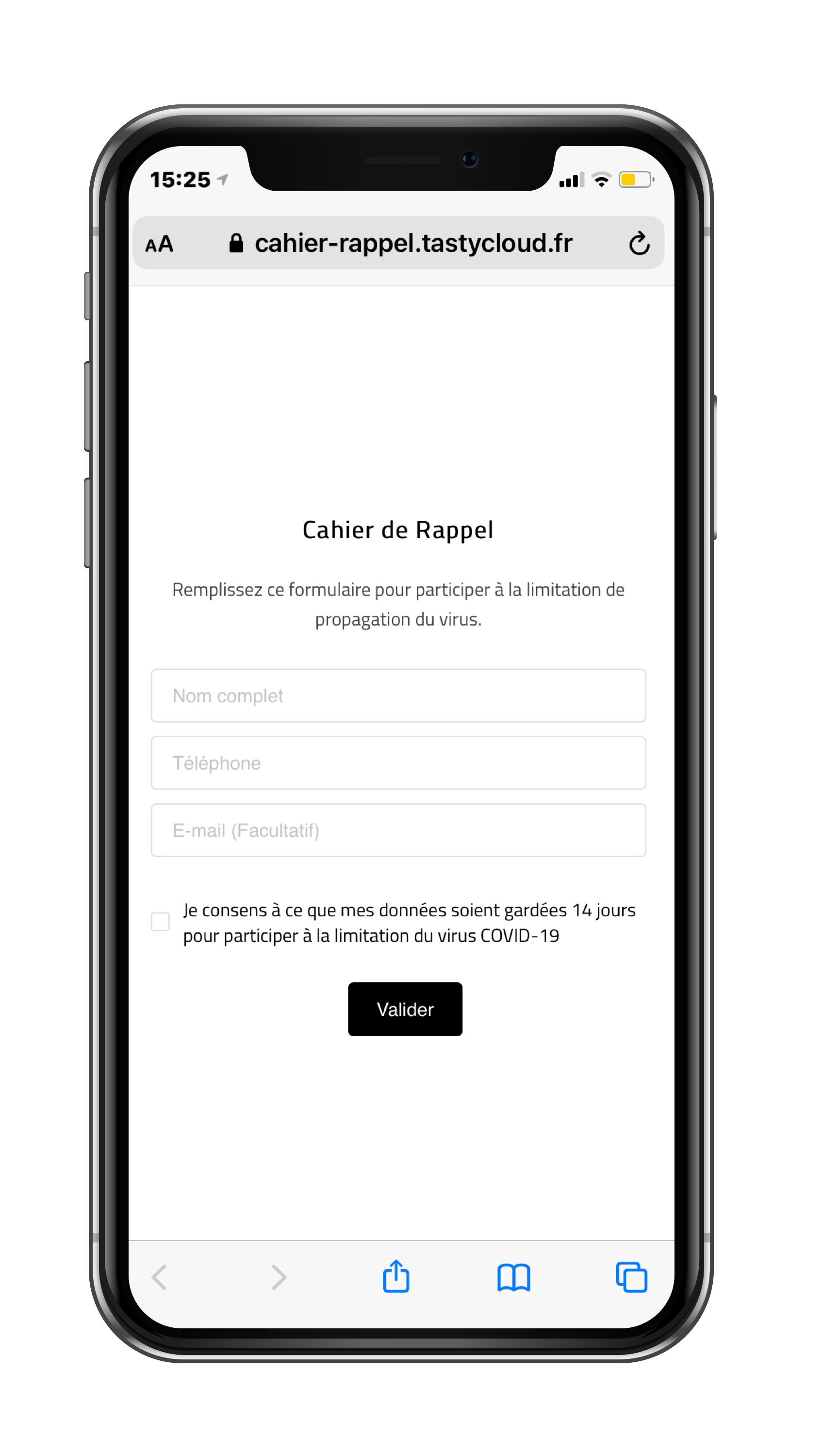 iPhone X cahier de rappel visuel-cahier-de-rappel