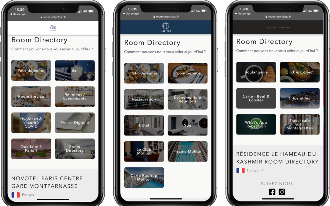 Room Directory digital : modernisez votre livret d&rsquo;accueil et réduisez vos coûts 