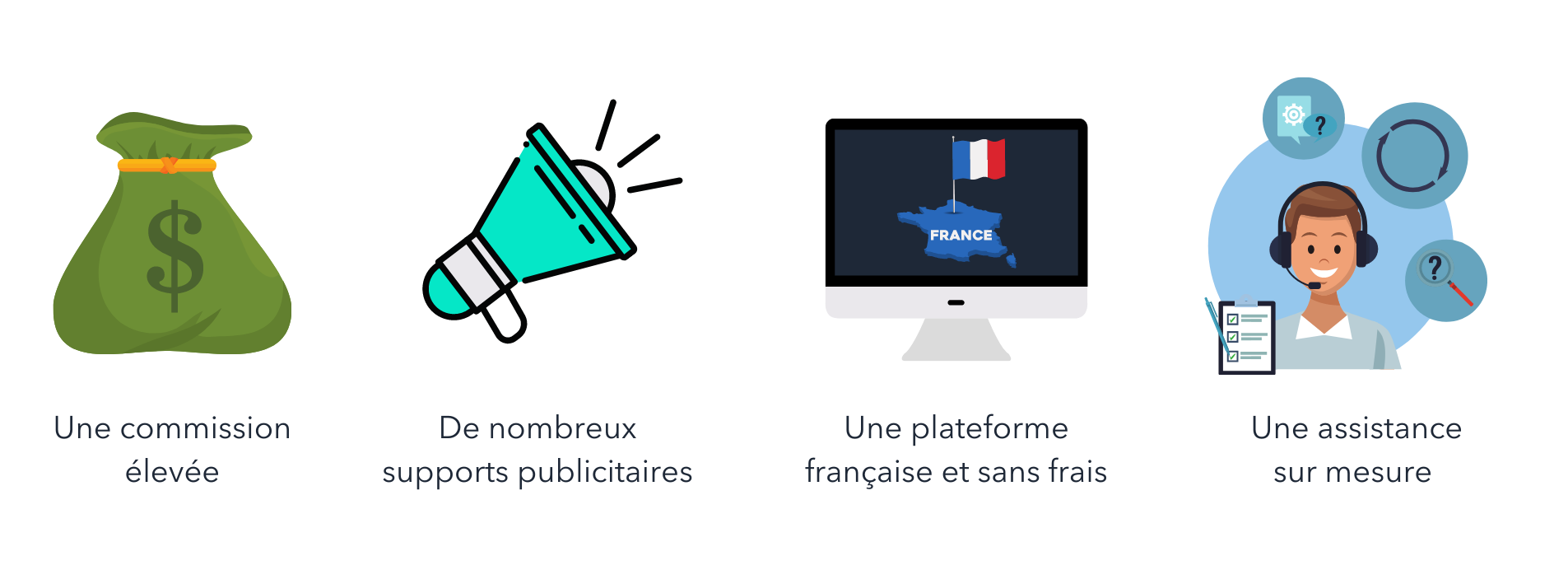 affiliation avantages