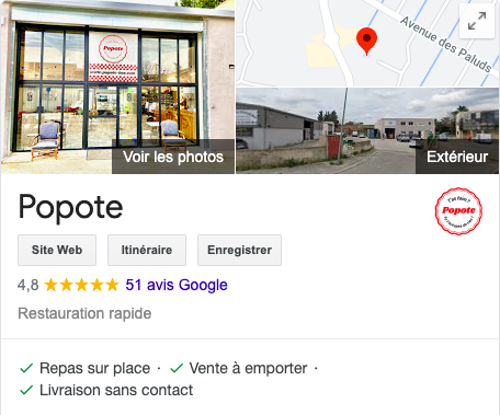informations restaurants