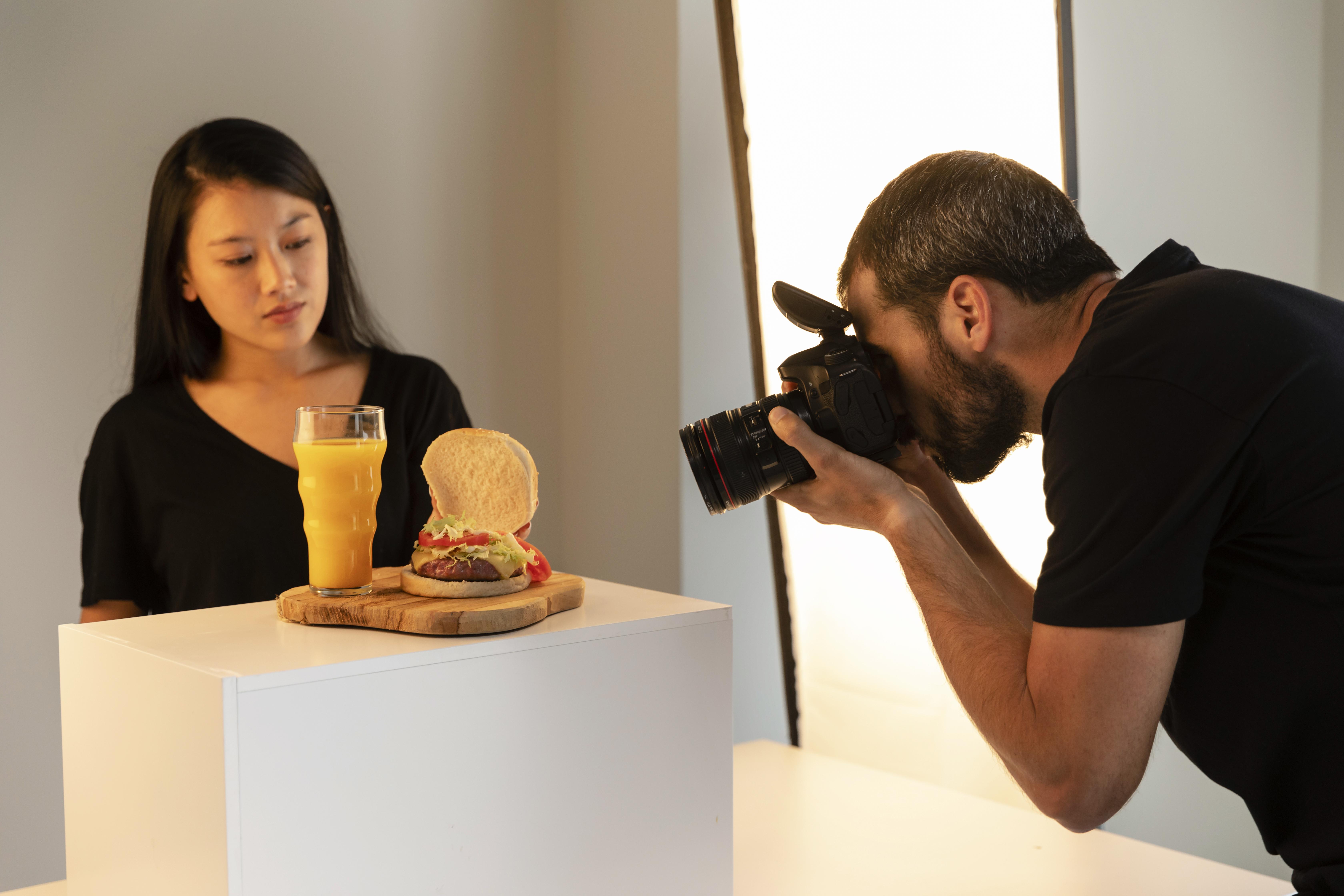 Shooting photo burger TastyCloud