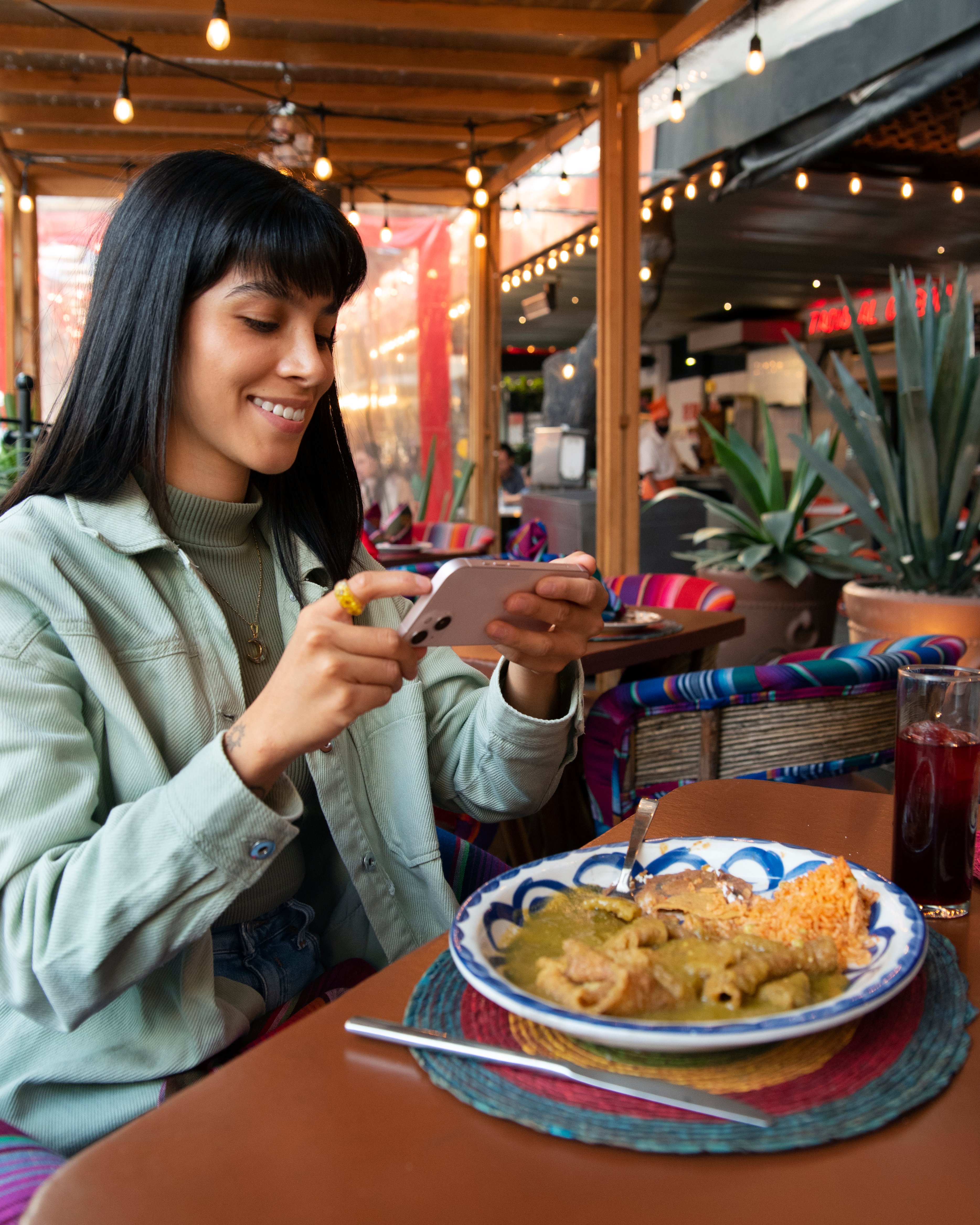 medium-shot-mexican-woman-eating-ranchero-food